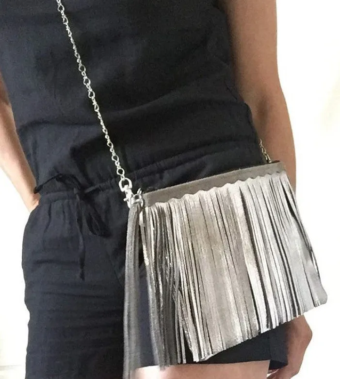 Maya Fringe Black Platinum