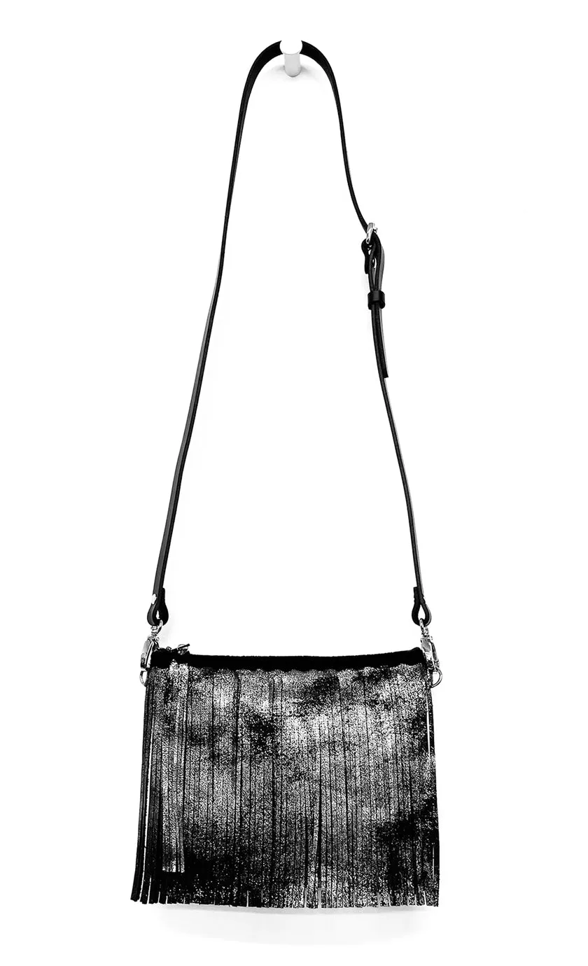 Maya Fringe Black Platinum
