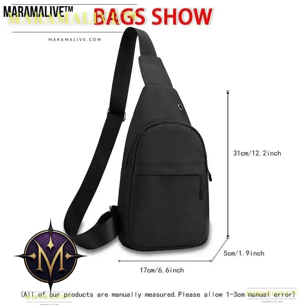 Men Chest Bag Cross Body Bag
