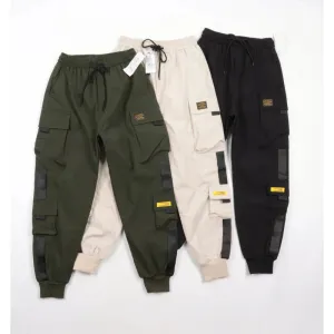 Men's Loose Fit Multi Pocket Cargo Joggers