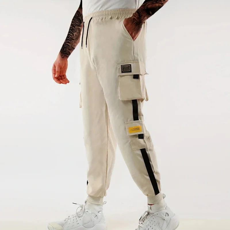 Men's Loose Fit Multi Pocket Cargo Joggers