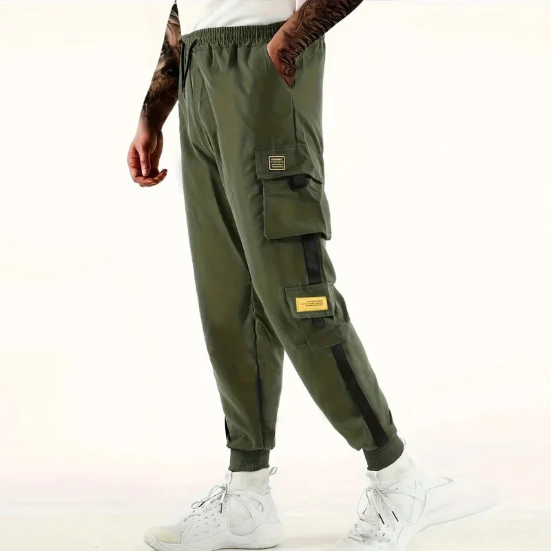 Men's Loose Fit Multi Pocket Cargo Joggers