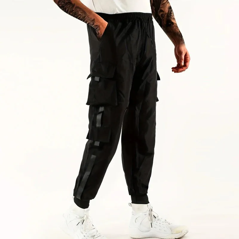 Men's Loose Fit Multi Pocket Cargo Joggers