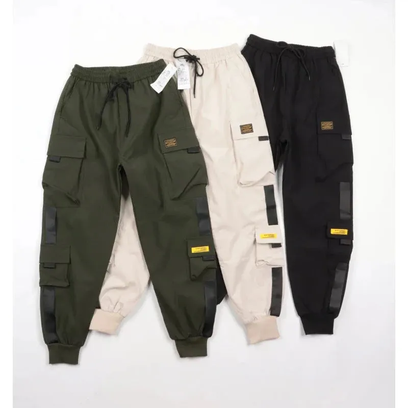 Men's Loose Fit Multi Pocket Cargo Joggers