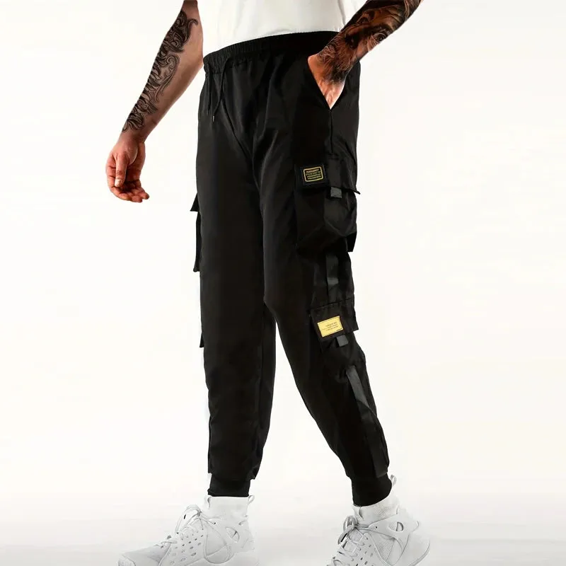 Men's Loose Fit Multi Pocket Cargo Joggers