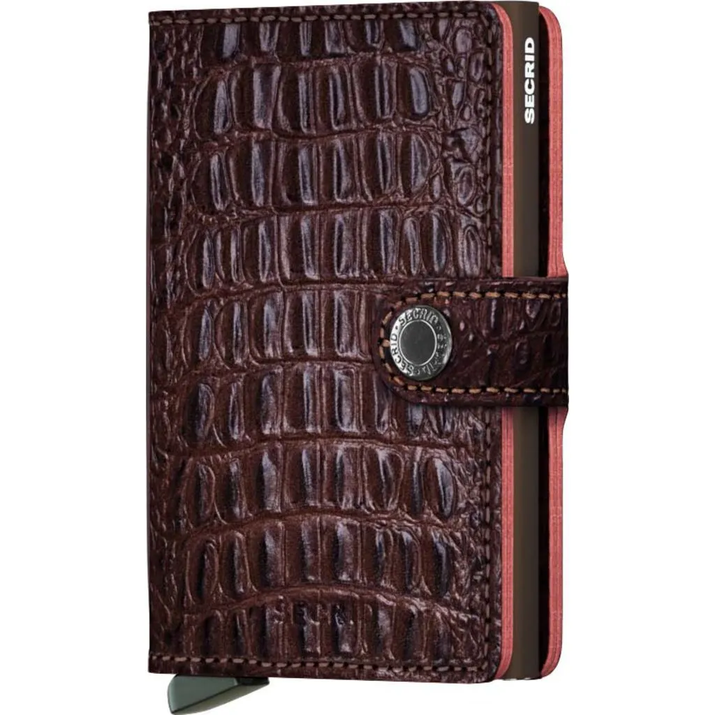 Men's Secrid | Card Access Pocket Miniwallet | Nile Brown