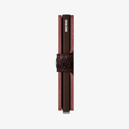 Men's Secrid | Card Access Pocket Miniwallet | Nile Brown