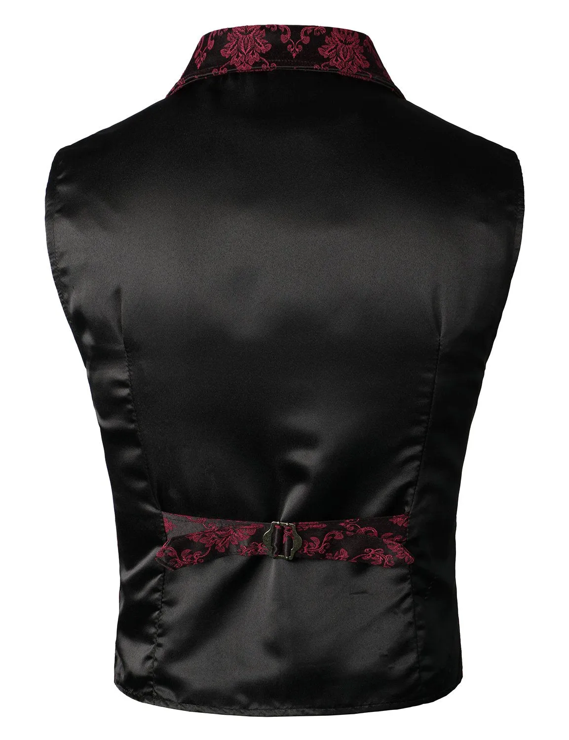 Mens Victorian Suit Vest Steampunk Gothic Waistcoat