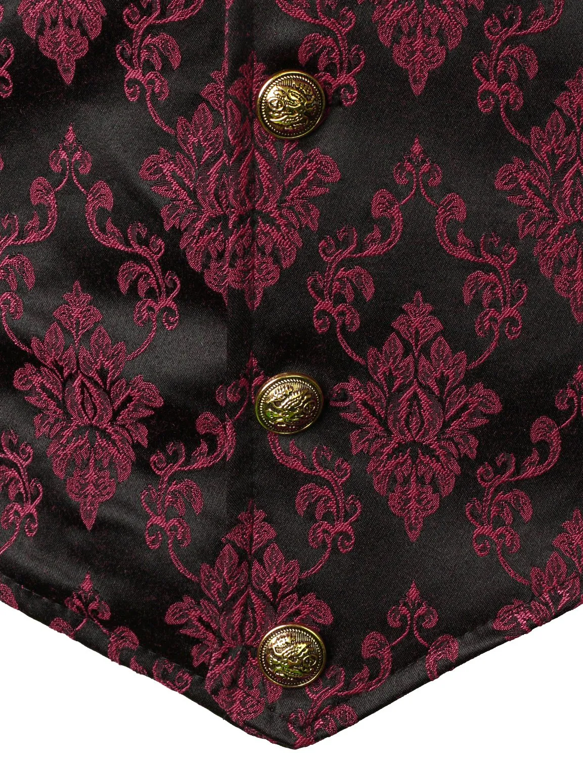Mens Victorian Suit Vest Steampunk Gothic Waistcoat
