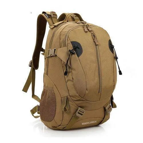 Military Backpack Canvas Bag Trekking Rucksacks 40L