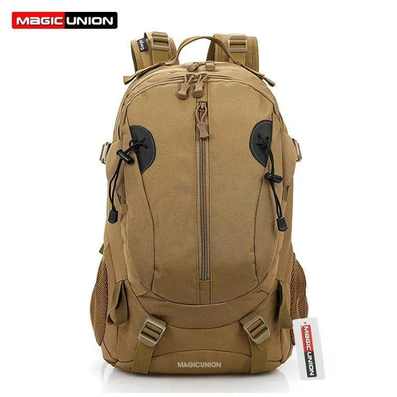 Military Backpack Canvas Bag Trekking Rucksacks 40L