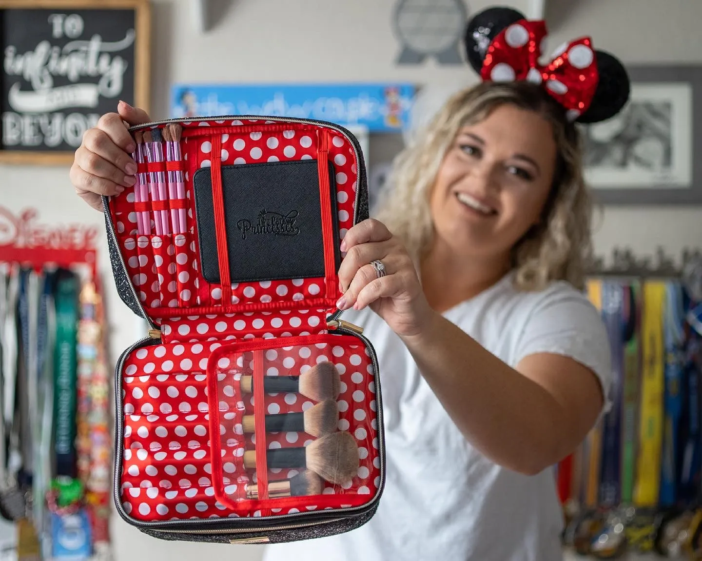 Miss Mouse Travel Makeup Bag