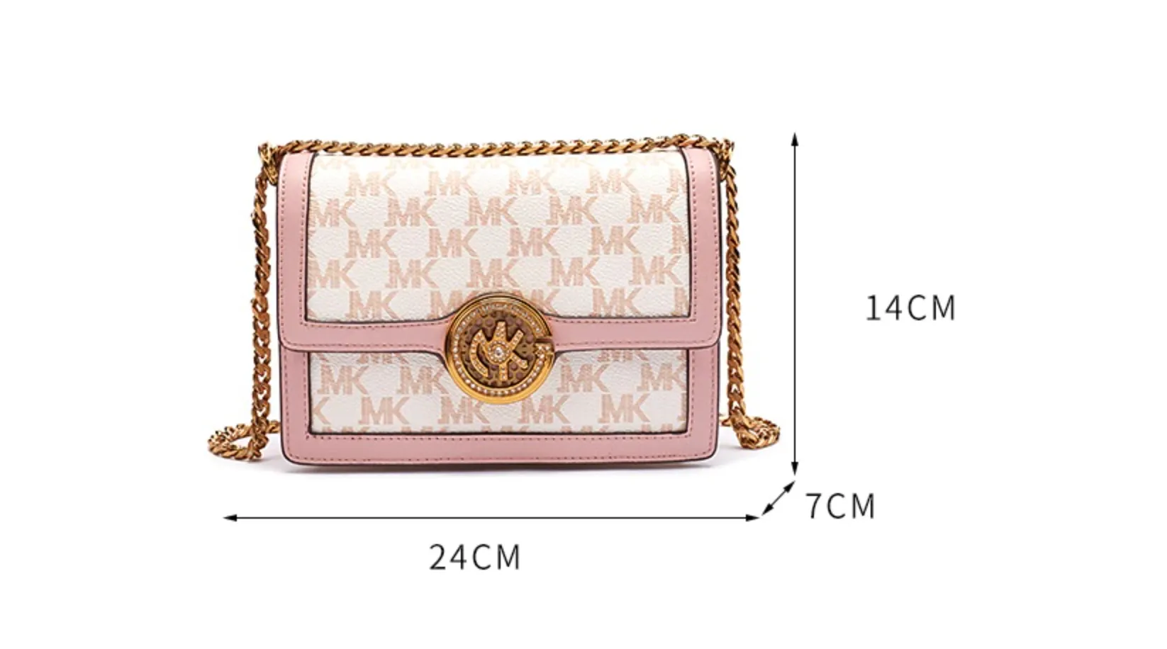 MKJ Luxury Inspired Handbag Women Genuine leather Crossbody