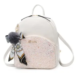 New PU Leather Business Backpacks For Ladies And Girls Fashion Designer Teenage Girls Student School Bags