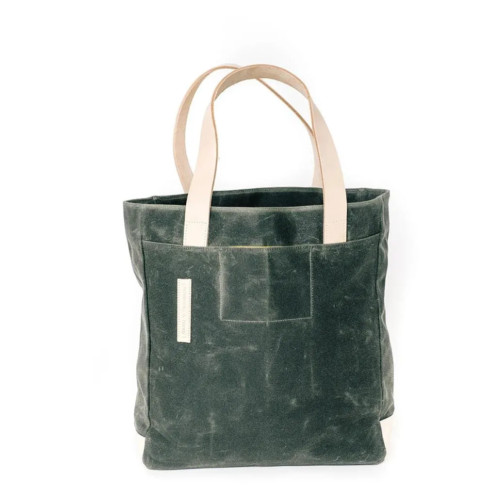 NEW! Wax Canvas Tote Bags by Notebooks and Honey