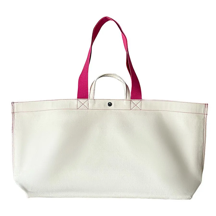 No. 206 Xxlarge Tote Raspberry (Reversible)