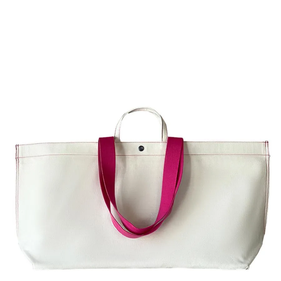 No. 206 Xxlarge Tote Raspberry (Reversible)