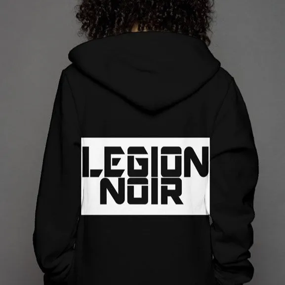 Noir Wars unisex zip hoodie