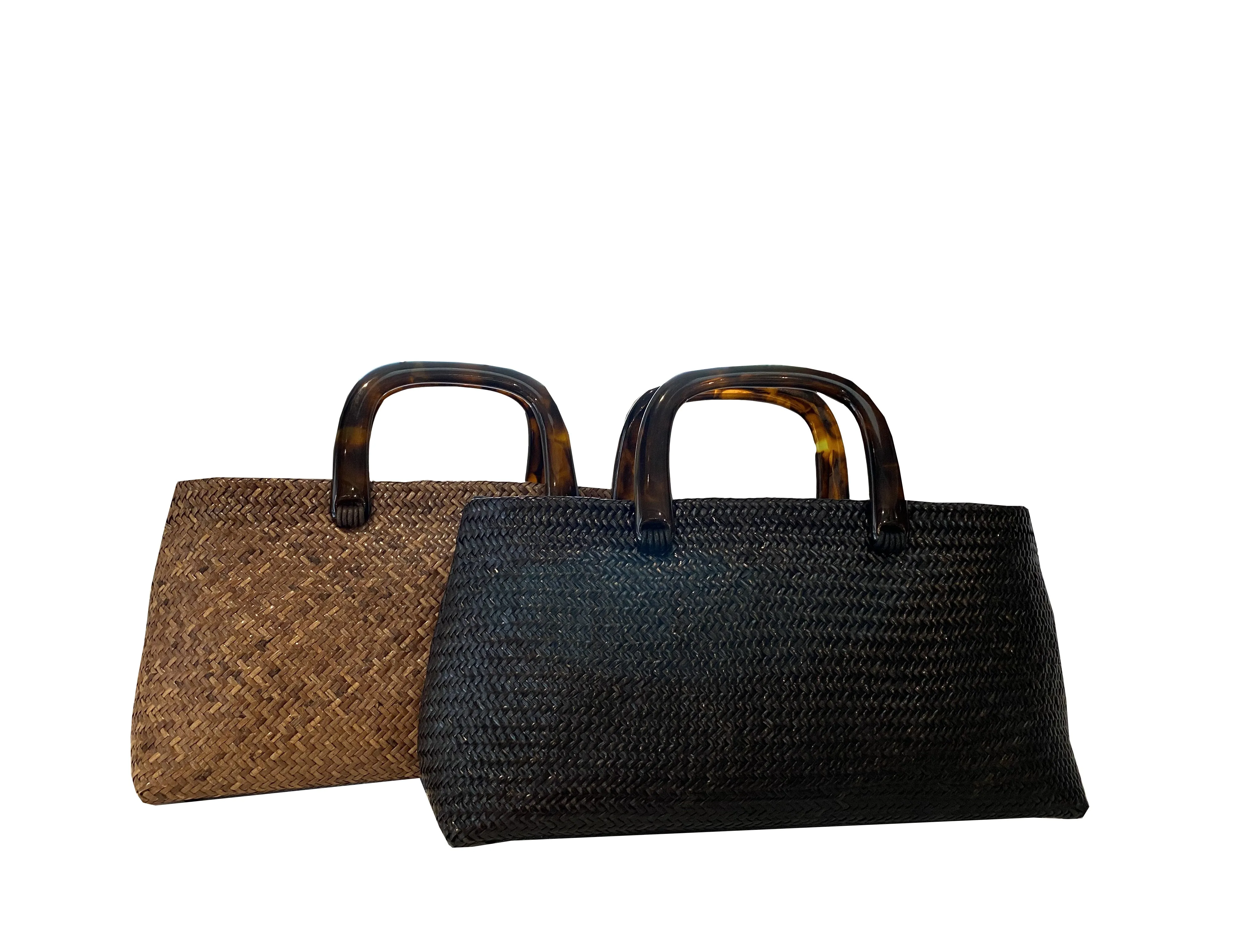 Oblong Rattan Bag (Standard Handle)
