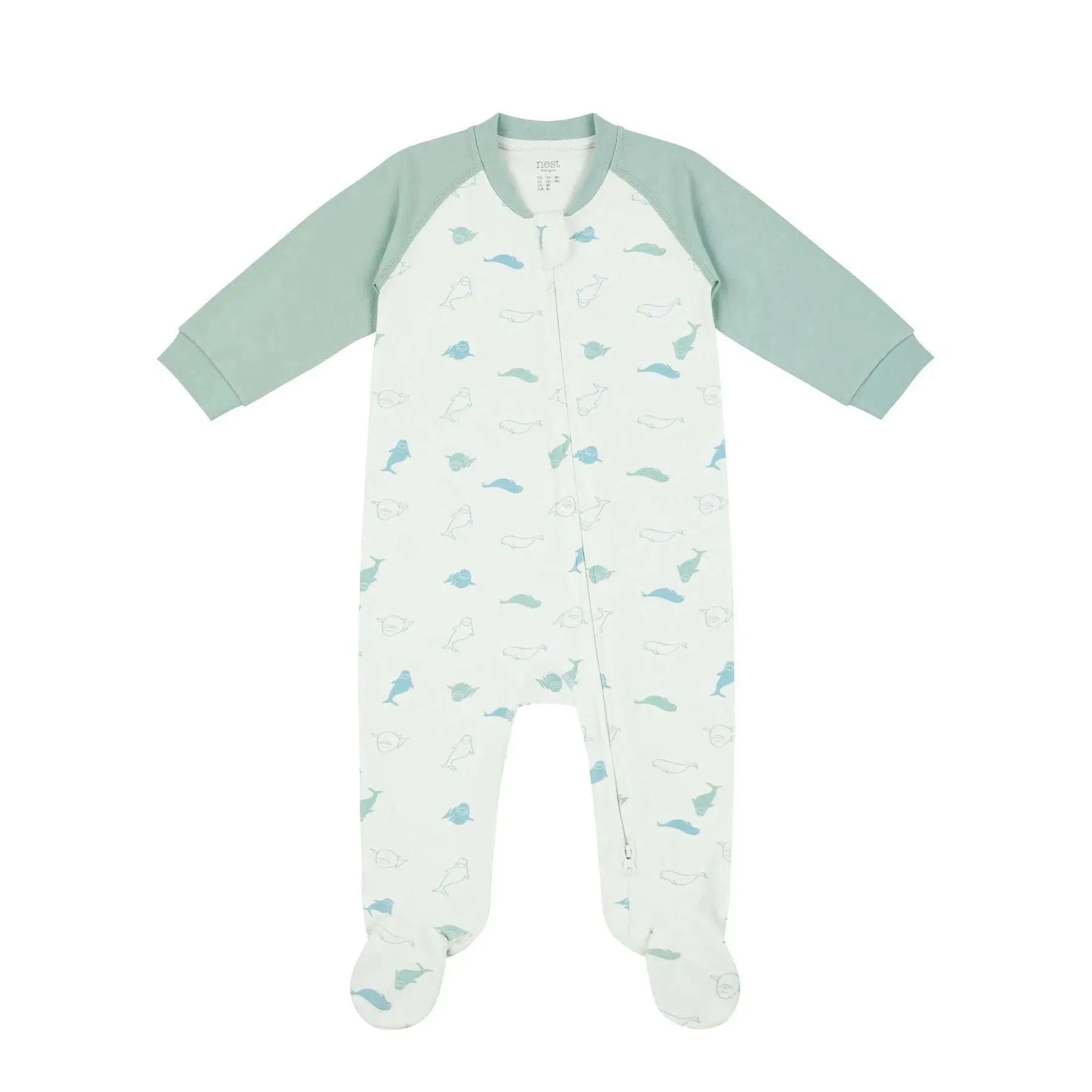 Organic Cotton Footed Sleeper