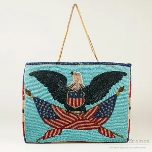 Plateau Patriotic Beaded Bag from Toppenish