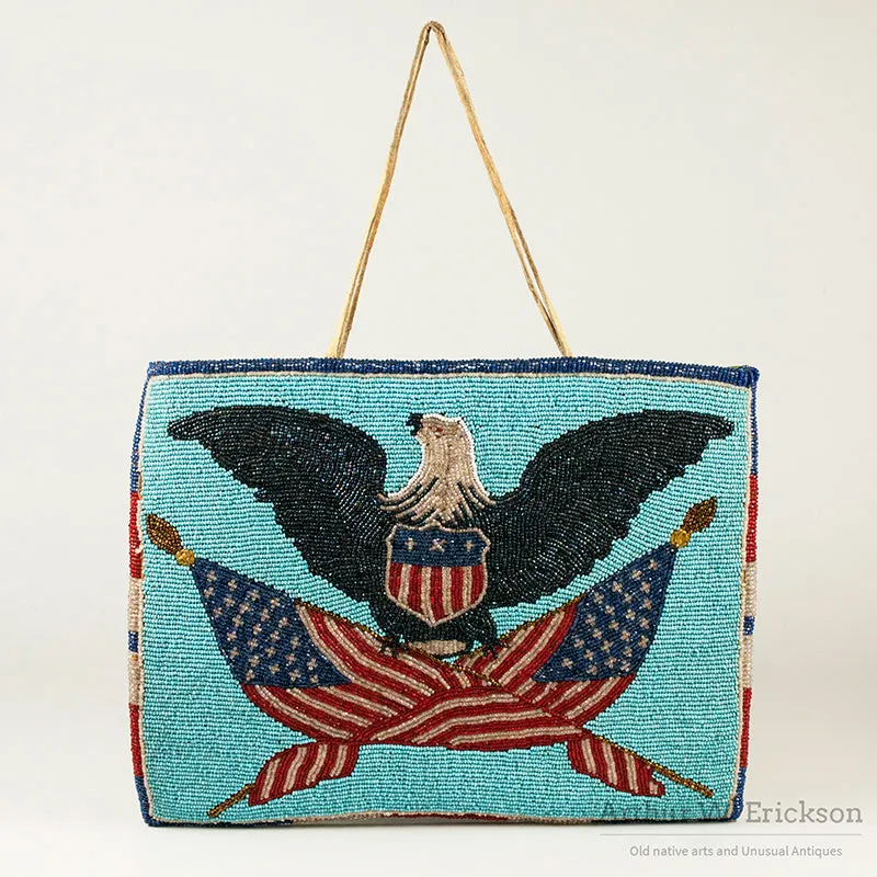 Plateau Patriotic Beaded Bag from Toppenish