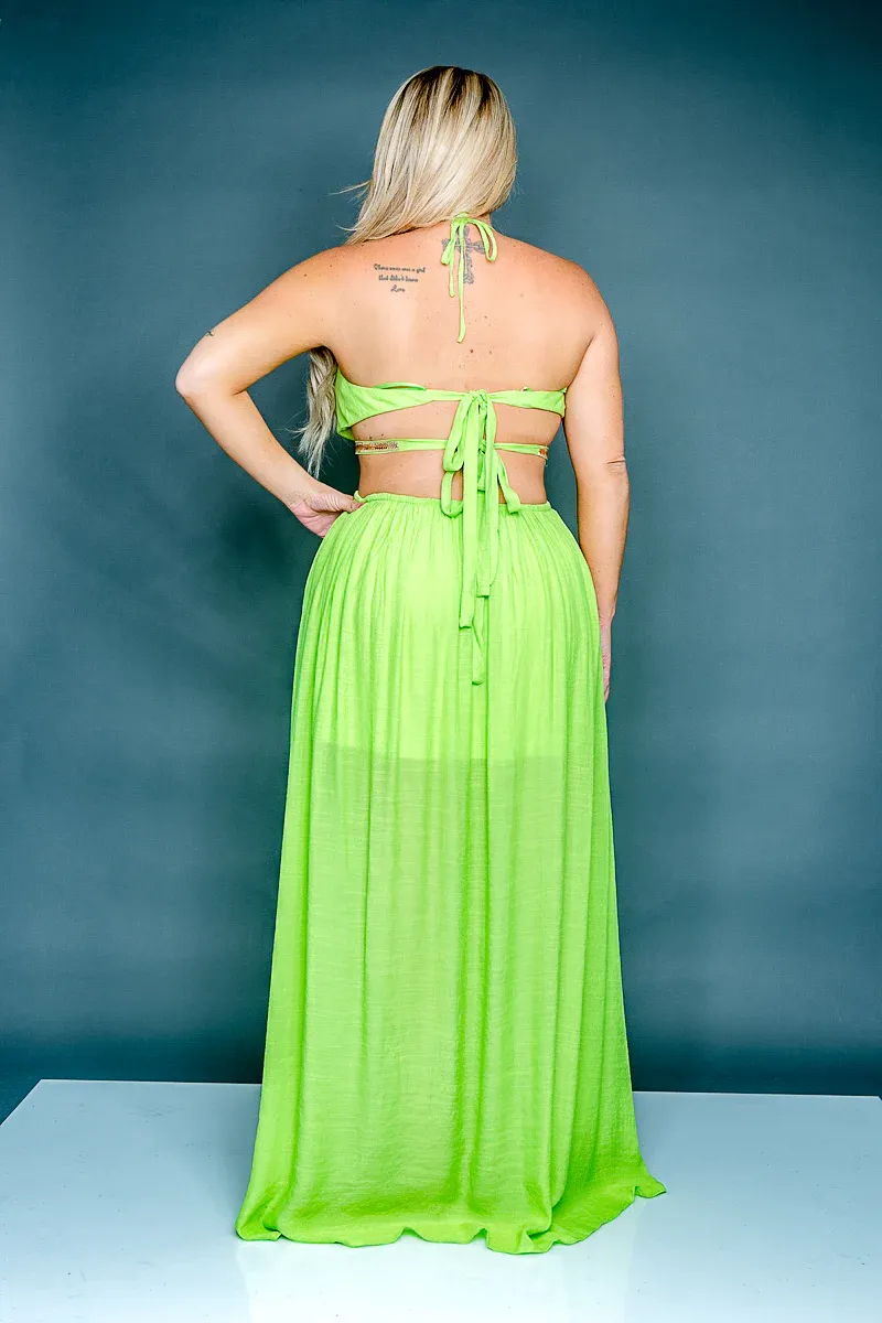 PLUS SIZE ELEGANT MAXI DRESS