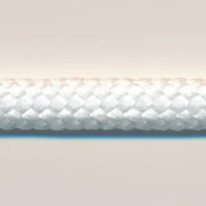 Polyester Spindle Cord #01 White