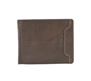 Portofel casual, barbati, LOTTO, 1136-2 maro, piele naturala