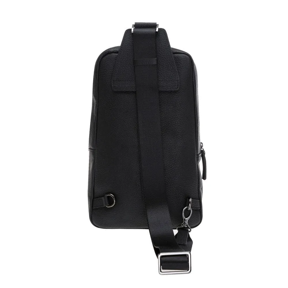 Priene Crossbody Style Genuine Leather Bag for Women's and Men's