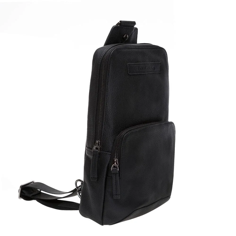Priene Crossbody Style Genuine Leather Bag for Women's and Men's