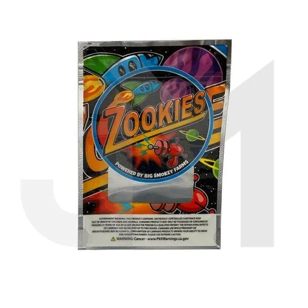 Printed Mylar Zip Bag 3.5g Large