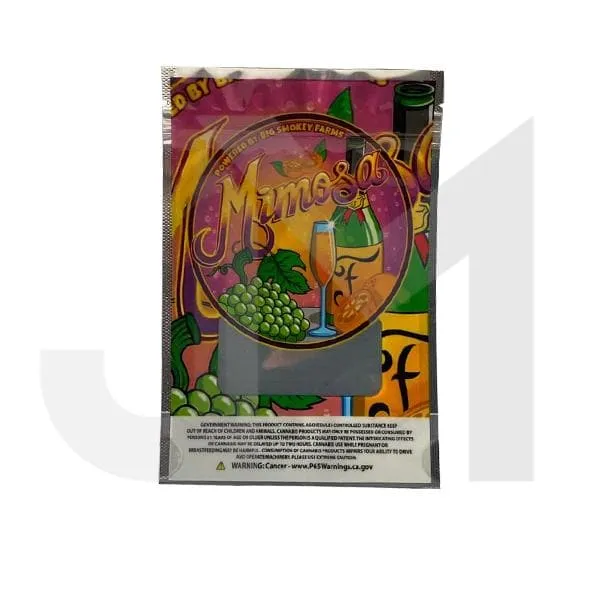 Printed Mylar Zip Bag 3.5g Large