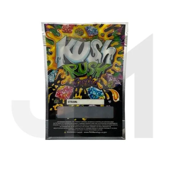 Printed Mylar Zip Bag 3.5g Large