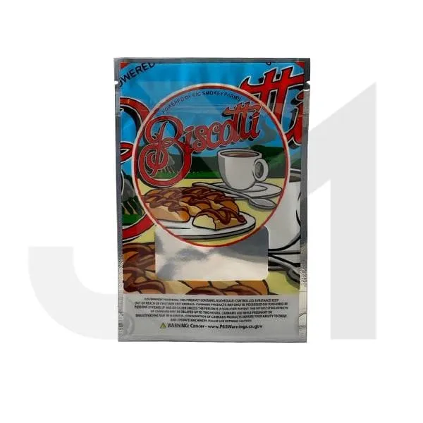 Printed Mylar Zip Bag 3.5g Large