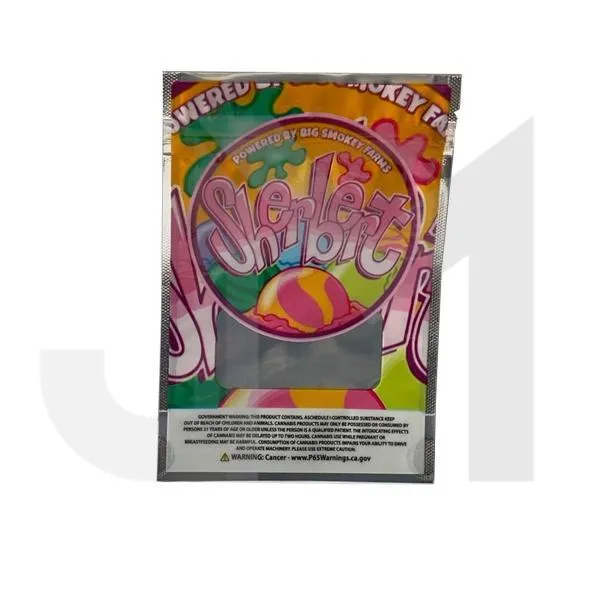 Printed Mylar Zip Bag 3.5g Large