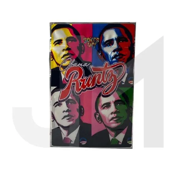 Printed Mylar Zip Bag 3.5g Large