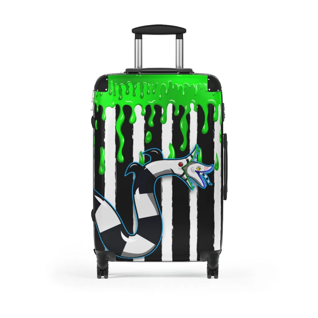 Sandworm Slime Cabin Suitcases / Beetlejuice