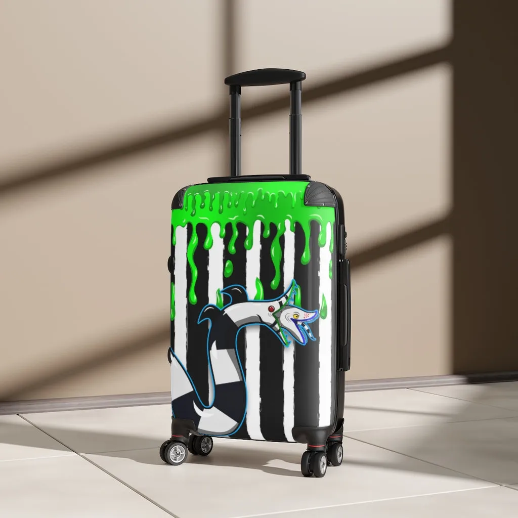 Sandworm Slime Cabin Suitcases / Beetlejuice