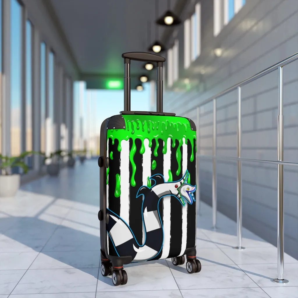 Sandworm Slime Cabin Suitcases / Beetlejuice