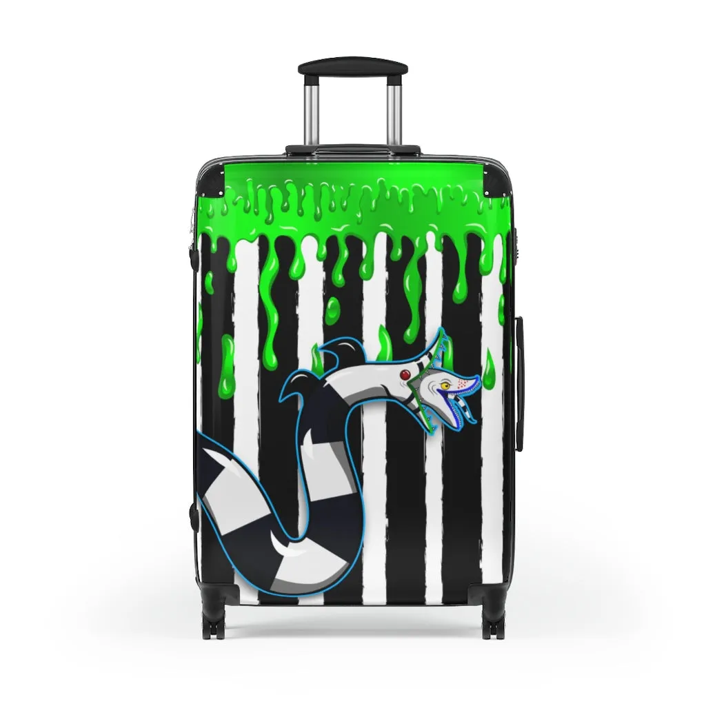 Sandworm Slime Cabin Suitcases / Beetlejuice