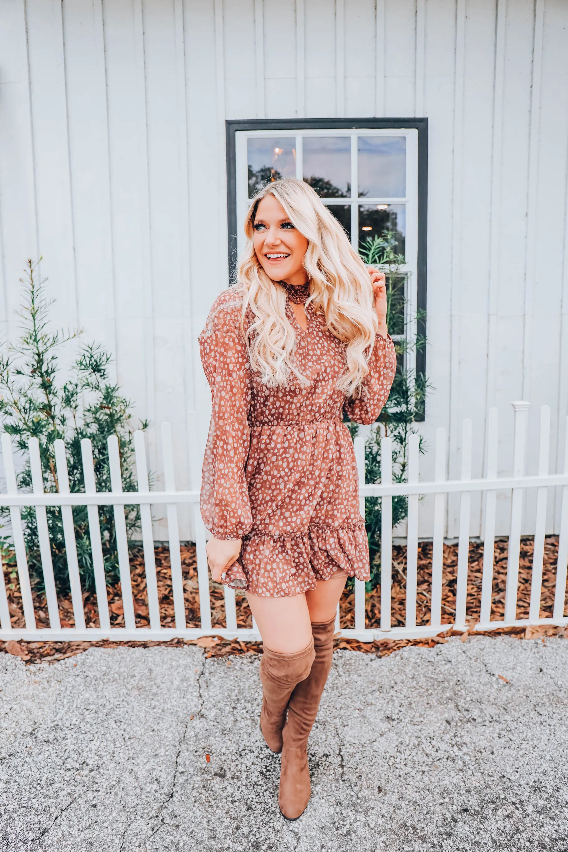Savannah Sparkly Tinsel Dress