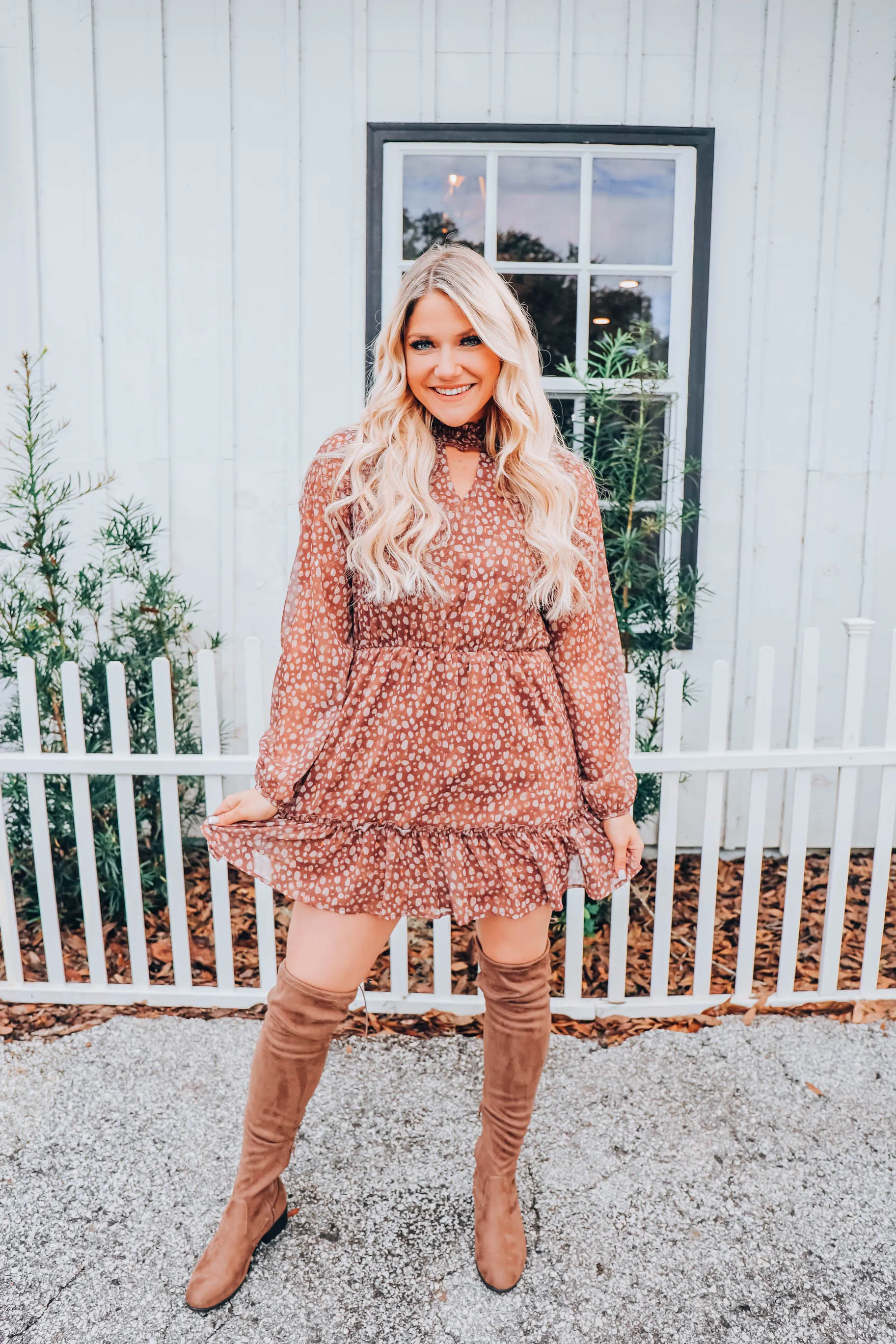 Savannah Sparkly Tinsel Dress