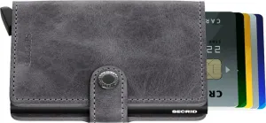 Secrid Mini Wallet Vintage Grey & Black