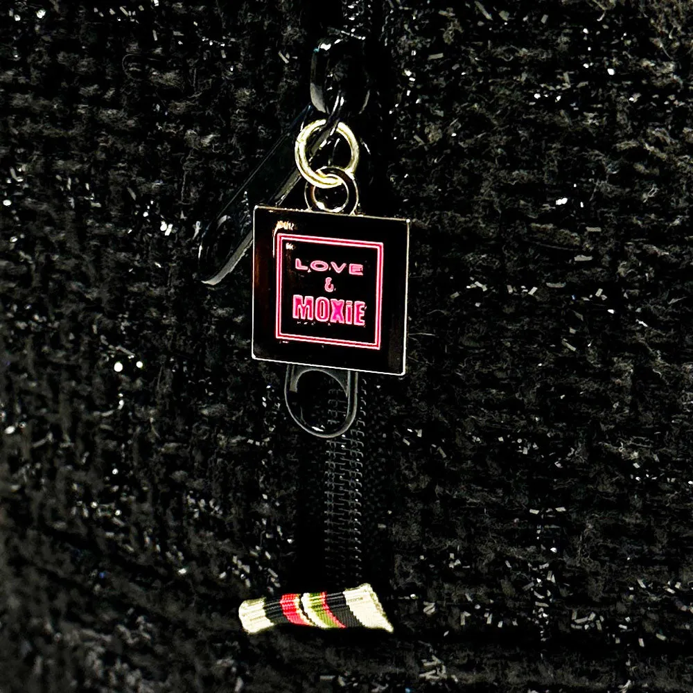 Sloane Leopard Sparkle Doctor Bag