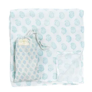 Small Paisley Muslin & Bag