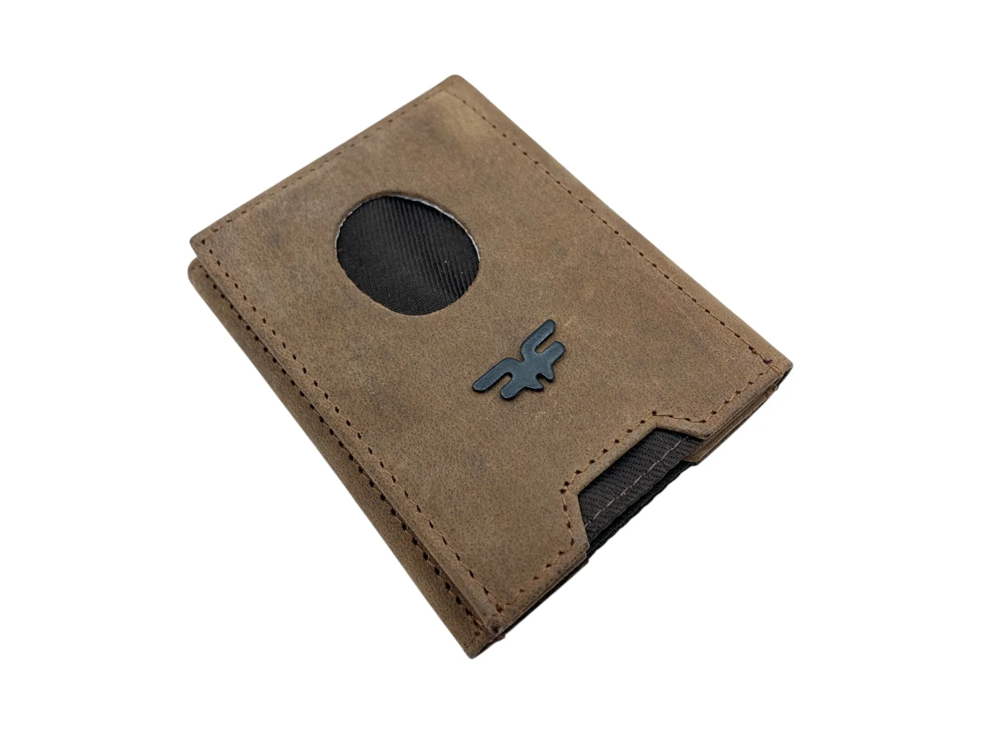 Small Trifold Wallet Compact Size # 4520 [Button]