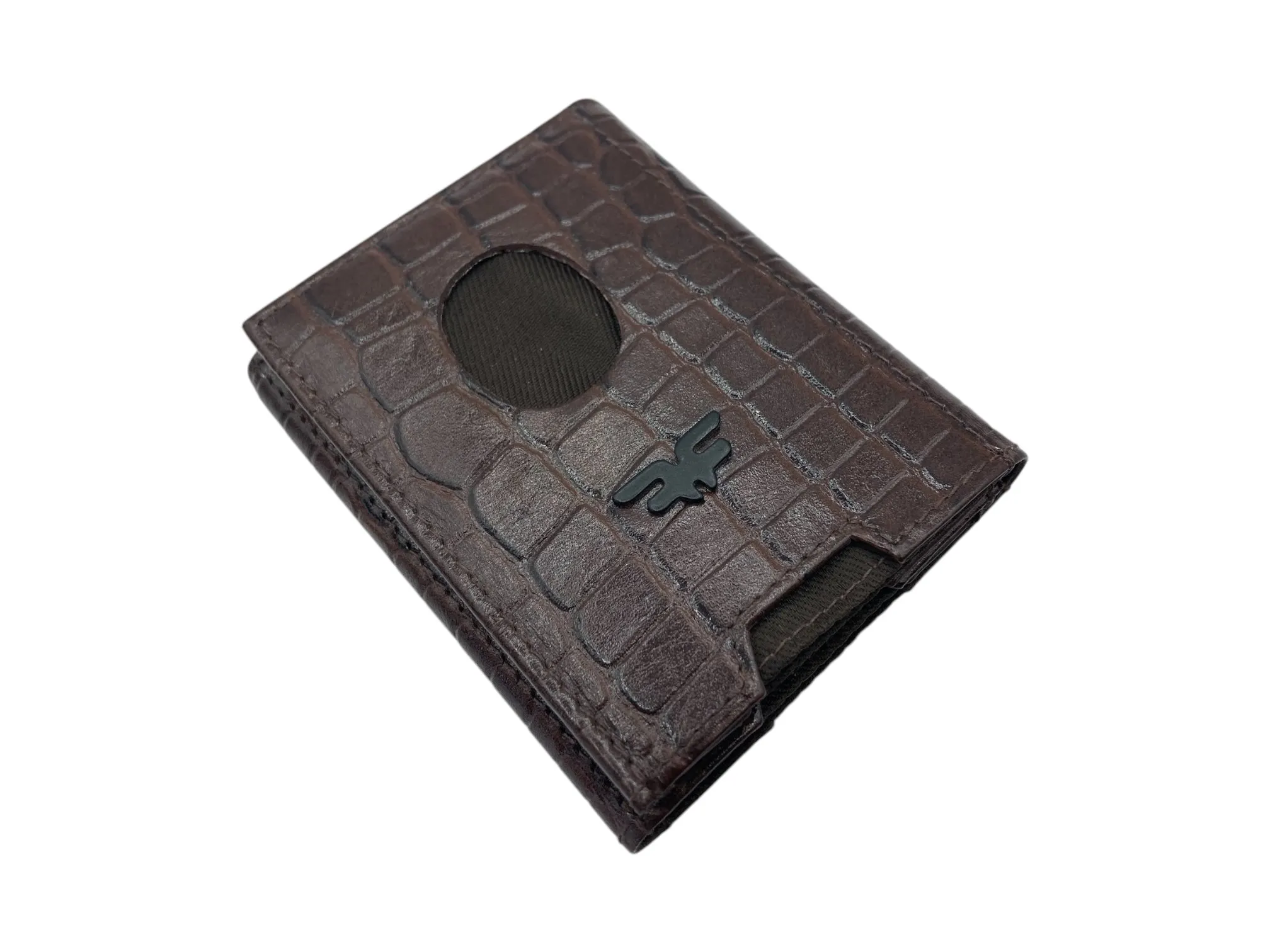 Small Trifold Wallet Compact Size # 4520 [Button]