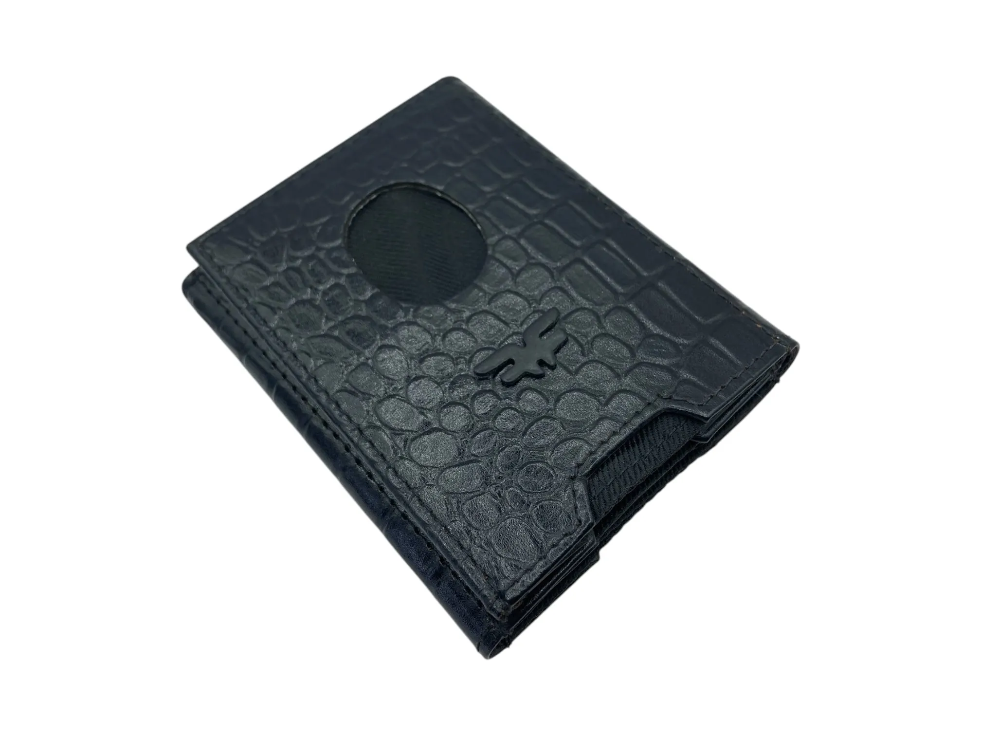 Small Trifold Wallet Compact Size # 4520 [Button]