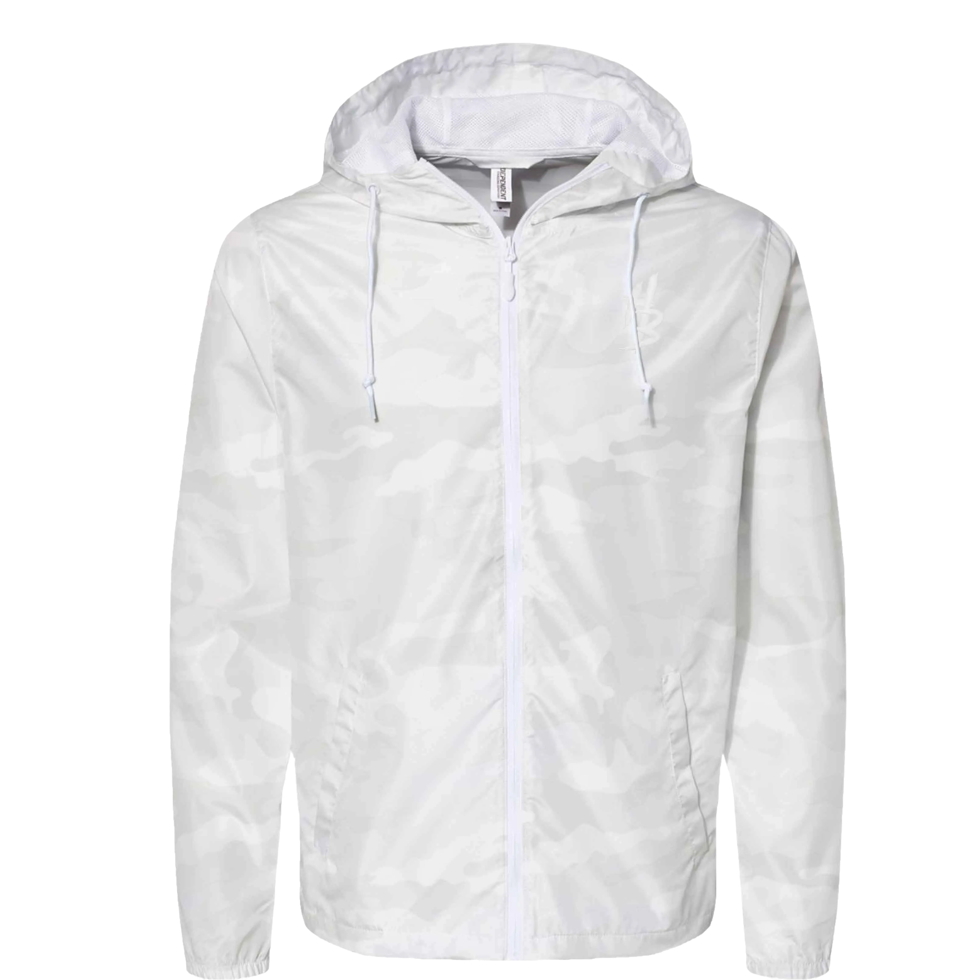 Snow Camo Lightweight Windbreaker